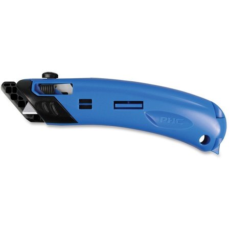 SAFETY FIRST SYSTEM Ambidextrous Safety Cutter, Blue/Black PHCEZ4